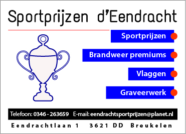 d'eendracht sportprijzen