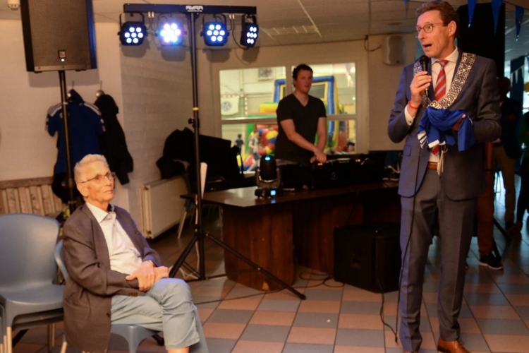 Rob Van Zijderveld met burgemeester