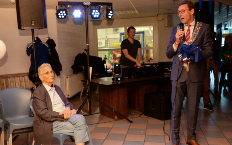 Rob Van Zijderveld met burgemeester